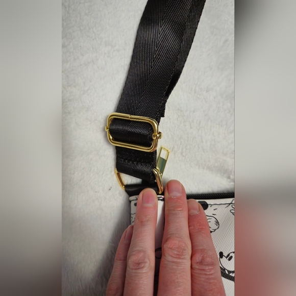 NWT mickey mouse adjustable strap purse and coin purse - Picture 3 of 10